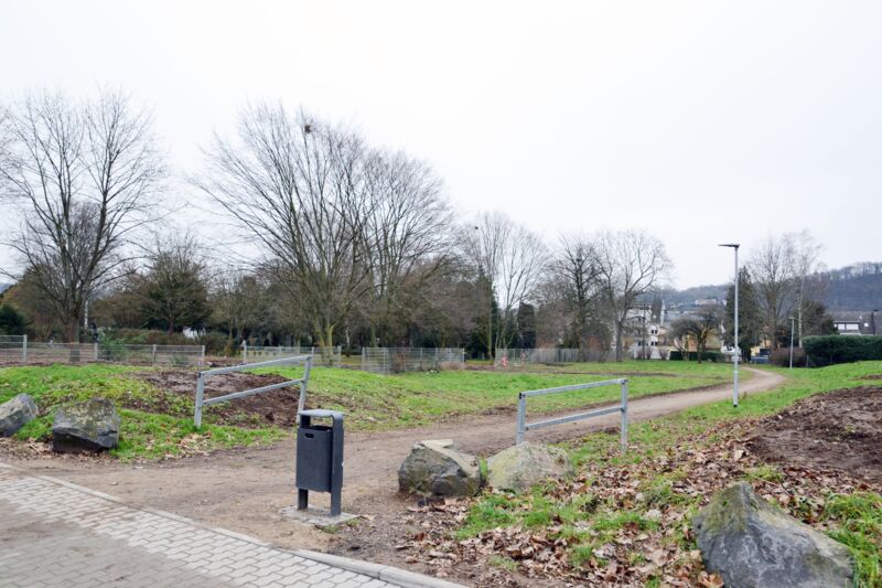 Der Grünzug am Friedhof in Neuendorf wird umgestaltet